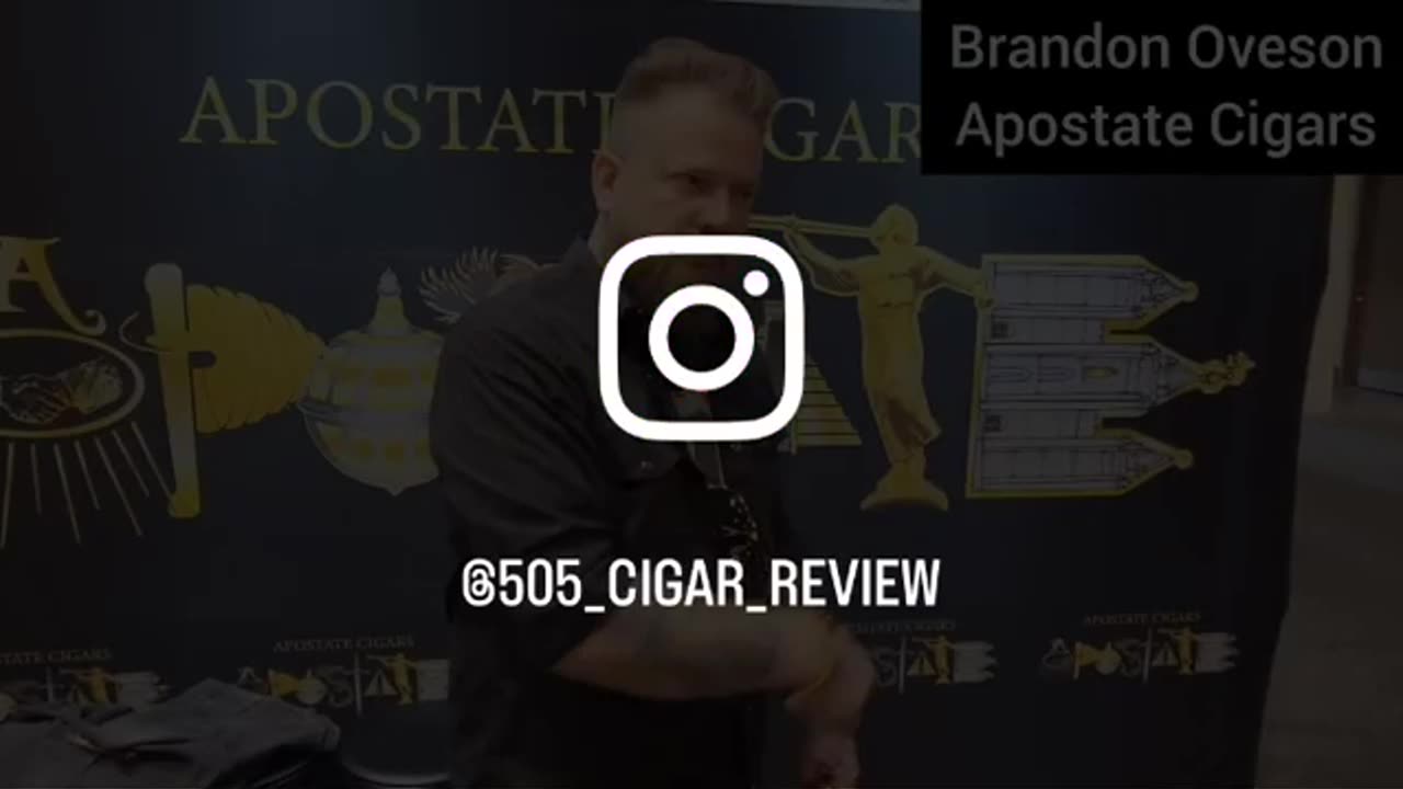 PCA 2025 - New Orleans ... Brandon Oveson of Apostate Cigars