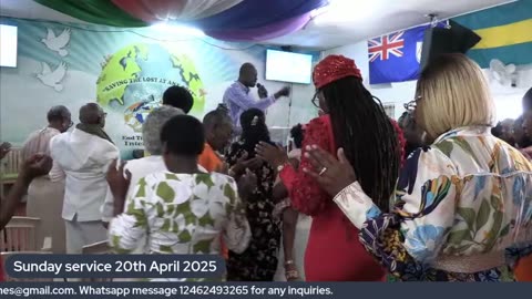 Sunday service 20th April 2025