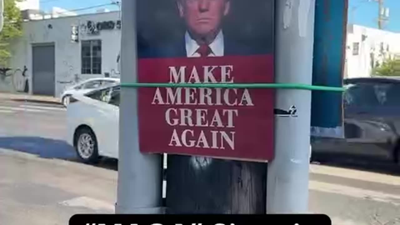 Kinda cool, but despite this.. The Useful American goyim still don't get it. Maybe because it's LA..