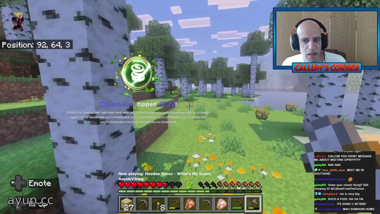 ayupcc - Callum's Corner - 17/07/25 - Magical Midday Minecraft