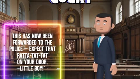 Taylor's Kangaroo Court - AJ Degenerate in the Dock.