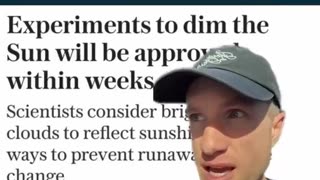 HOW IS BILL GATES ALLOWED TO DO THIS? Experiments to dim the Sun will be approved within weeks