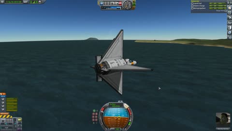 Batwing Cross Blended-motor Drone-Plane (KSP)