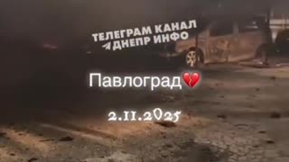 🔥🚗 Ukraine Russia War | Russian Strike Destroys Cars in Pavlohrad Parking Lot | RCF