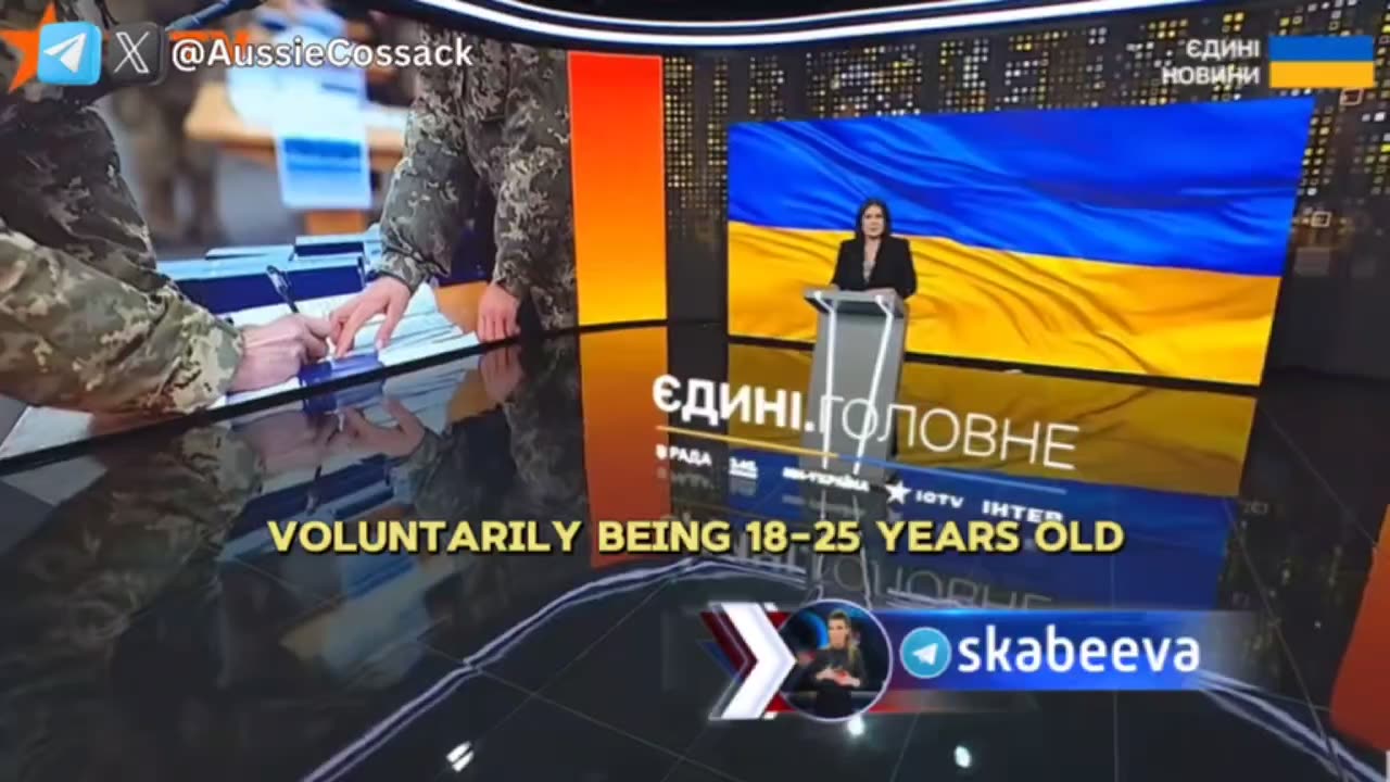 Zelensky's Propaganda Machine Cynically Calls 18-year-old Ukrainians