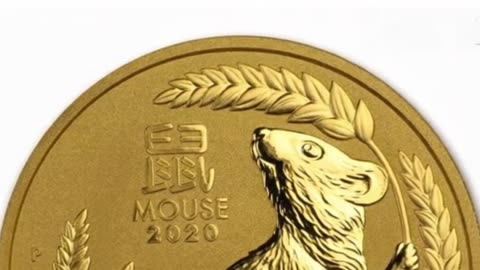 2020 Australia 2 oz Gold Lunar Mouse Coin – Series III | Short Video