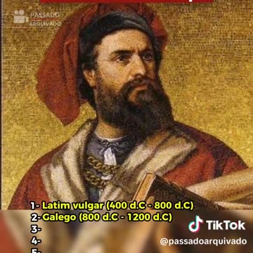 Evolução do idioma portugues