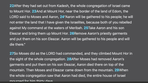 Numbers 20