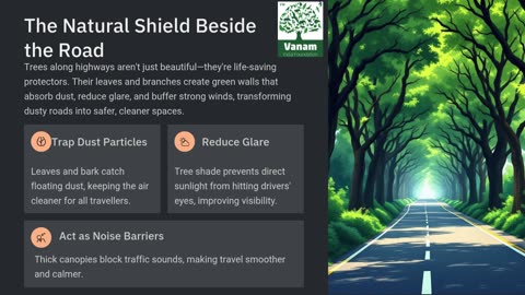 How Planting Trees Along Roadsides Improves Road Safety and Reduces Dust in Highways