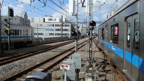 Rush hour at Hon-Atsugi Station
