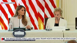 🇺🇸 The White House | First Lady Melania Trump Hosts Meeting with Task Force on AI Education [LIVE]
