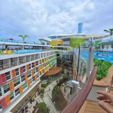 Main Pool and Restrooms at Star of the Seas Deck 15!