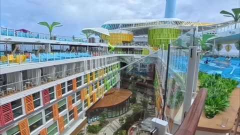 Main Pool and Restrooms at Star of the Seas Deck 15!