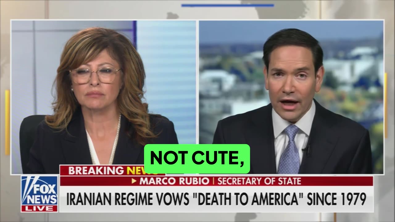 Marco Rubio Speaks on Iran
