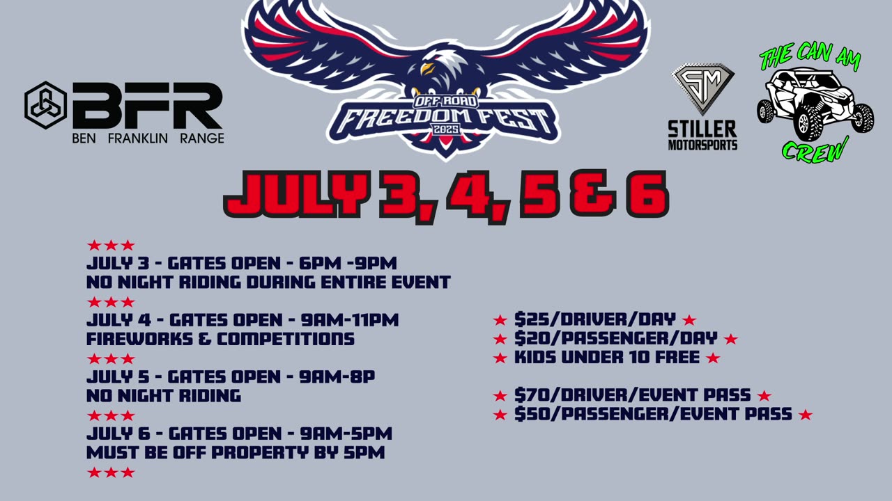 BFR Off Road Freedom Fest 2025