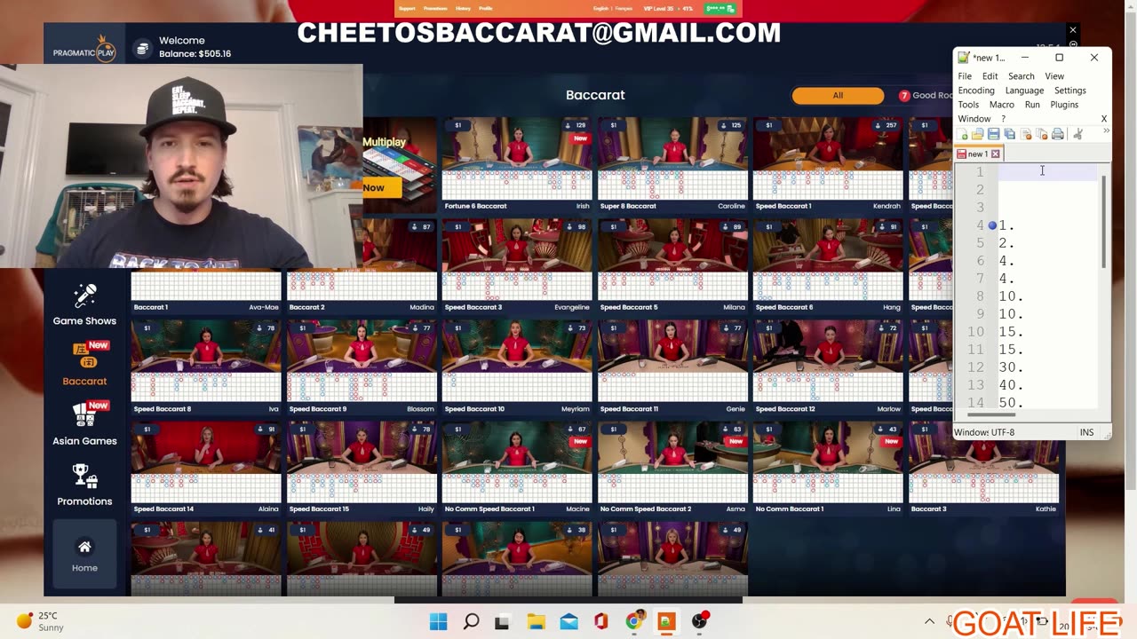This BACCARAT STRATEGY Feels ILLEGAL 👮 How to Always Win At BACCARAT