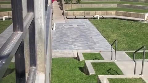 There are doors at the possible spot of the charlie kirk assasination