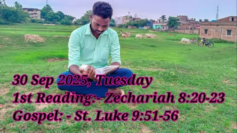Catholic Daily Gospel and Reading in Hindi 30 September 2025 | Today's Bible Verse