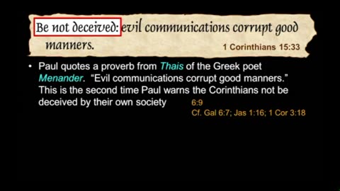 1 Corinthians (Session 14) Chapter 15a
