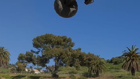 Large RC Car Flips