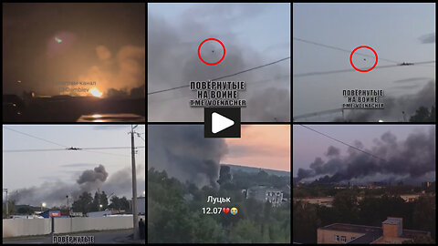 Lutsk: Rusian Geran-2 UAV-s they hit on Ukrainian repair plant “Motor”
