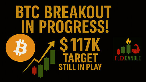 Bitcoin Breakout Play! Inverted Head & Shoulder Targets $117K | Falling Wedge Nailed! (Ep. 85)