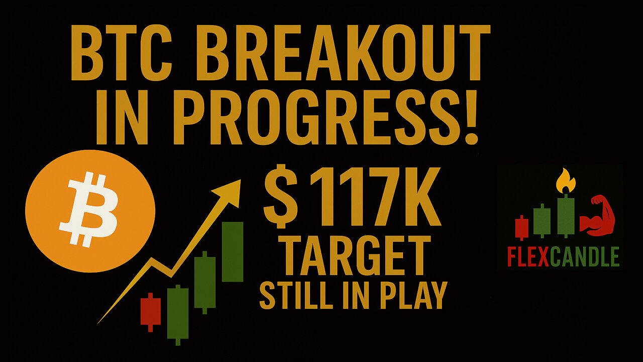 Bitcoin Breakout Play! Inverted Head & Shoulder Targets $117K | Falling Wedge Nailed! (Ep. 85)