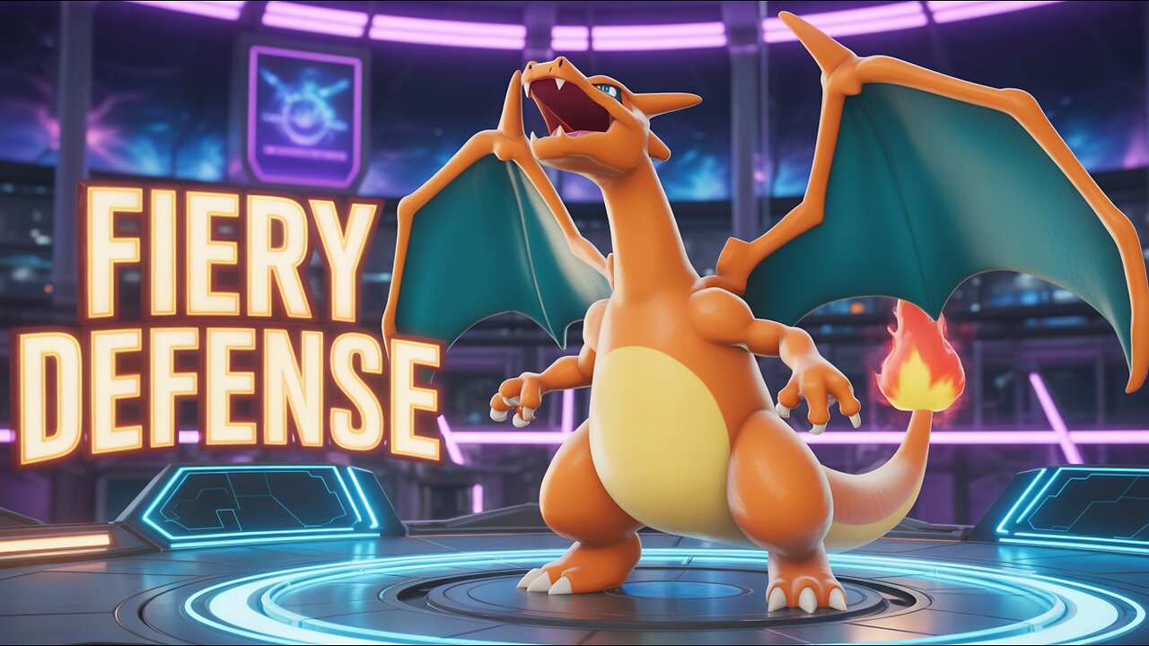 Pokemon UNITE Random Plays - Charizard's Fiery Defense