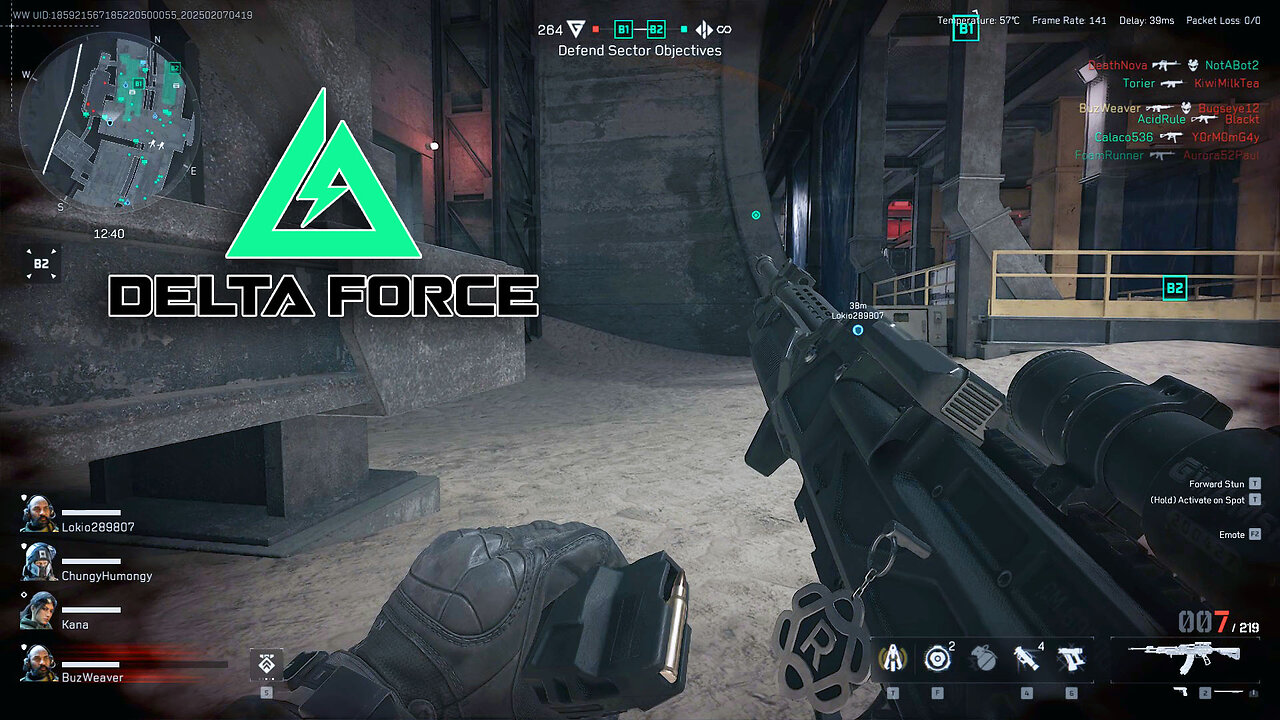 Delta Force Open Beta Testing QJB201 MP7 Game Play