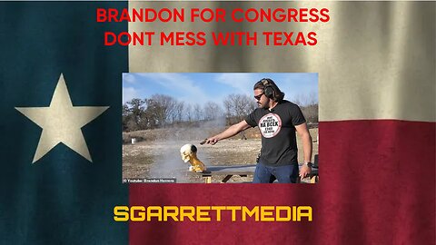 BRANDON RUNS FOR CONGRESS Round 2. Texas redistricts