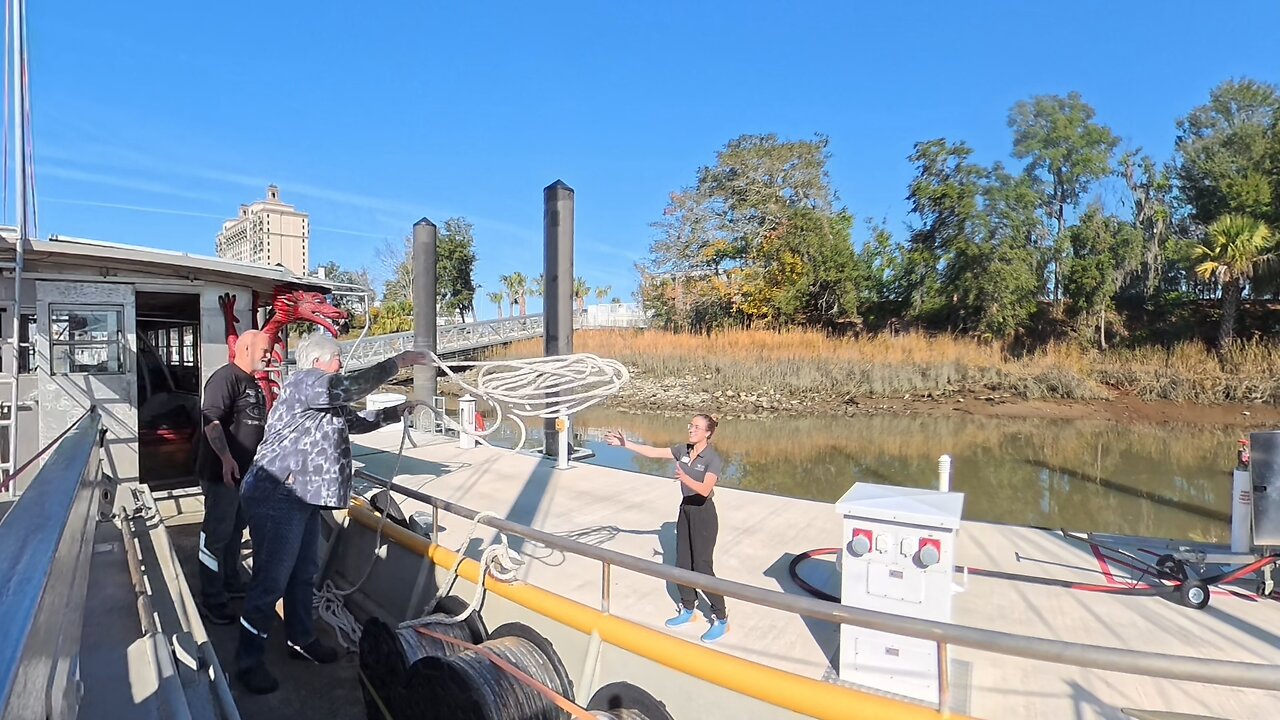 First Ever Stop at a Fuel Dock