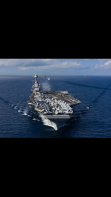 ‼️🇺🇸🇻🇪 The USS Gerald R Ford is pushing south toward Venezuela as the atmosphere heats up