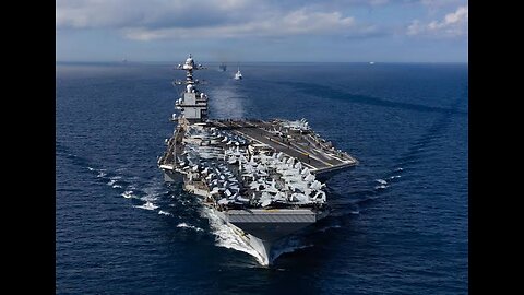 ‼️🇺🇸🇻🇪 The USS Gerald R Ford is pushing south toward Venezuela as the atmosphere heats up