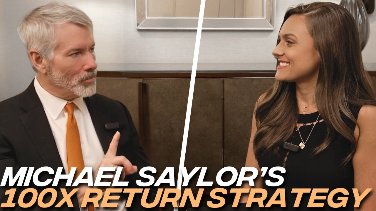 Michael Saylor: 100x Return Strategy, Bitcoin vs Macro Panic & the BTC Corporate Treasury Revolution