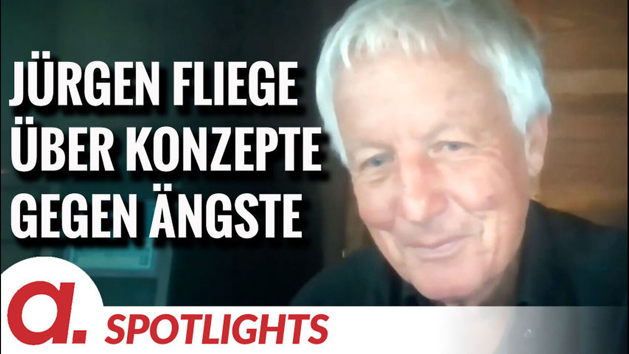 Spotlight: Jürgen Fliege über Konzepte gegen die Angst und Selbstheilungskräfte