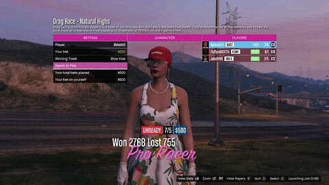 GTA Online Drag Racing