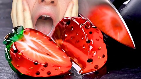 I Let AI Slice The World’s Most Satisfying Jelly | ASMR