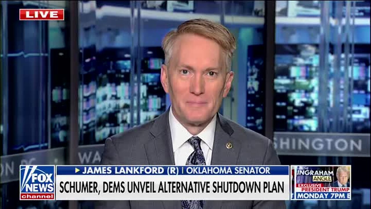 Sen. Lankford on Chuck Schumer’s Offer to Reopen the Government: ‘Absolutely No, Thanks’