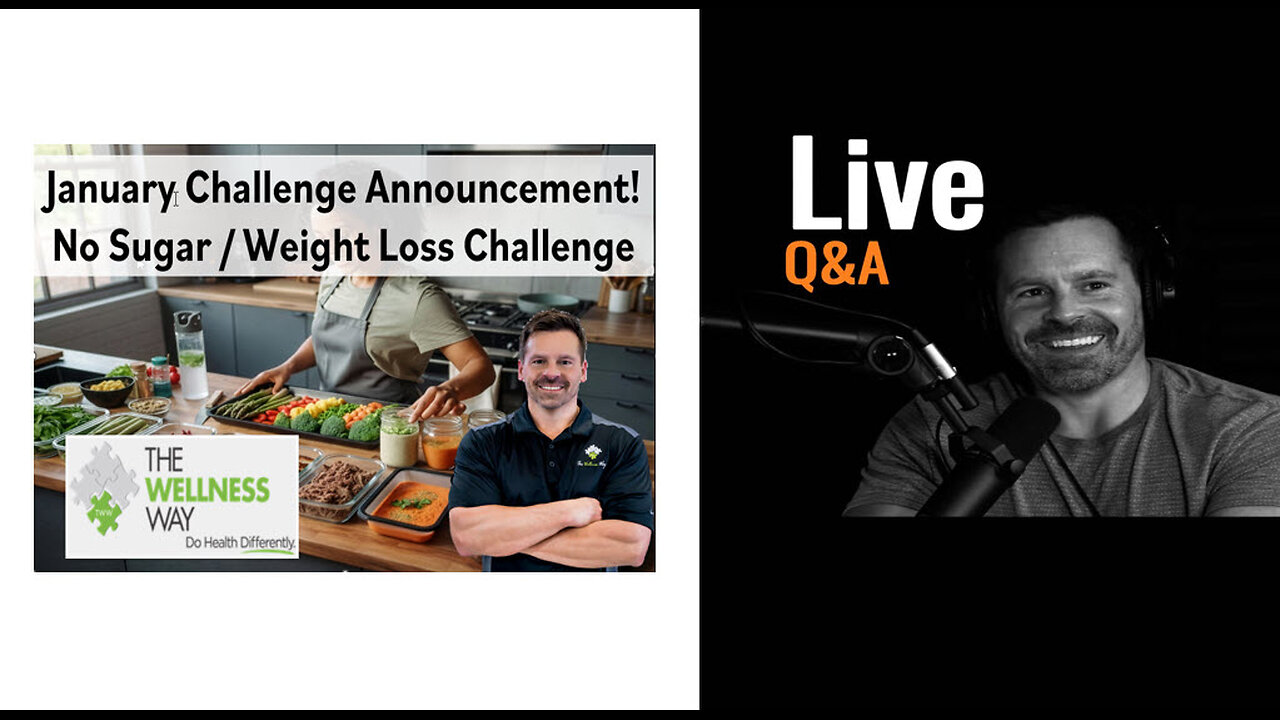 Live Q & A: January No Sugar Challenge