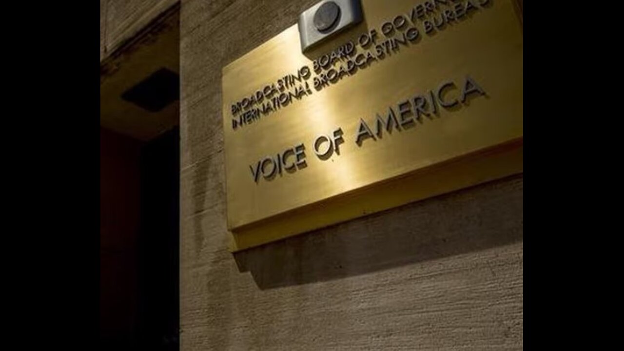 Judge Blocks Trump's Voice of America Firings
