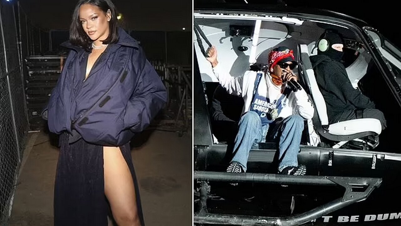 Rihanna Wows at Rolling Loud Supporting A$AP Rocky