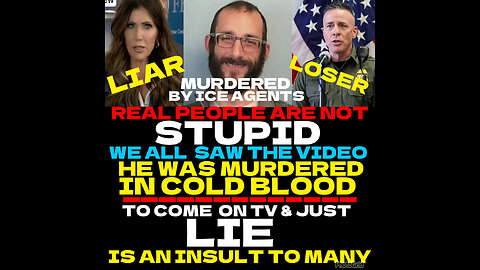 CSV #68 WE ALL SEEN THE VIDEO OF ICE AGENTS KILLING ALEX!!