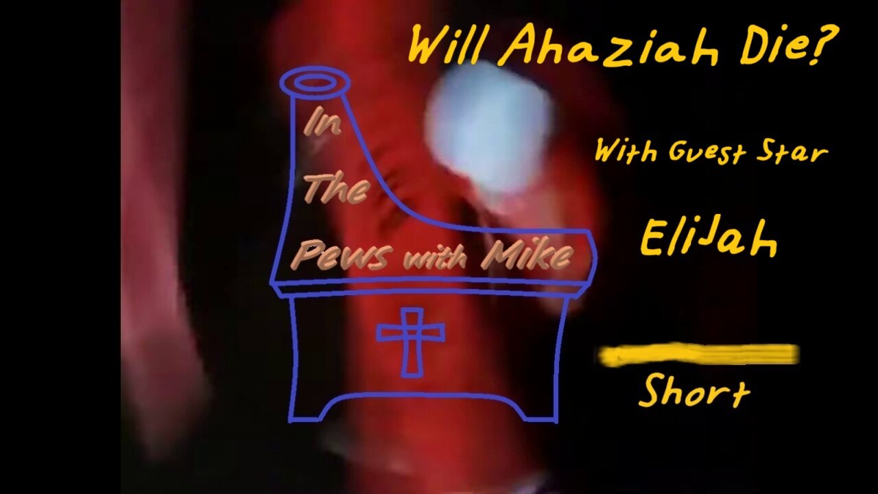 Ahaziah and Elijah - short