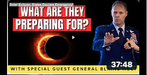 "Emergency Declared in States Due to Solar Eclipse!"