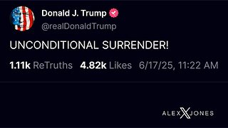 Trump Demands Iran's "UNCONDITIONAL SURRENDER" As The US Prepares To Go To War With Iran