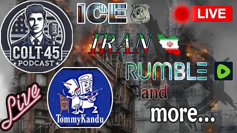 Trump titans to nuke lran, Rumble failing, ICE take citizens 🔴