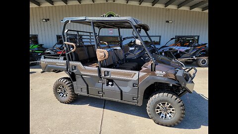 2023 KAWASAKI MULE PRO FXT RANCH EDITION 820cc WALK-AROUND