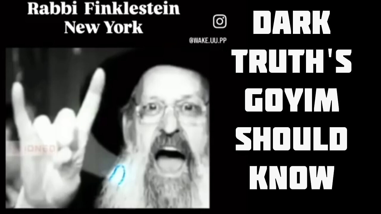 Rabbi Finkelsteinm-On Child Abduction -Cannibalism-Education-Financial Exploitation And Religion