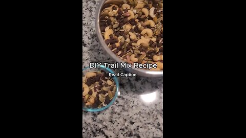 🥣 DIY Trail Mix Recipe