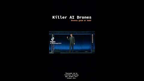 KILLER AI DRONES